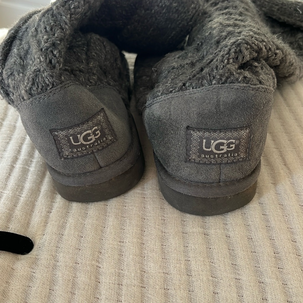 Womens Ugg Classic Cardi Cabled Knit Boot